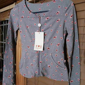 Pixelated flowers - Cumparsita Rita Cardi in Olga Polka by Blutsgeschwister